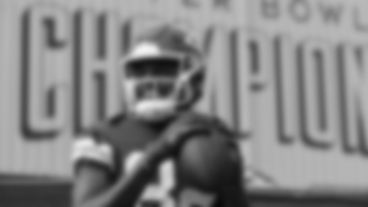 Kansas City Chiefs wide receiver Daurice Fountain (82) after practice on Wednesday September 21, 2022.