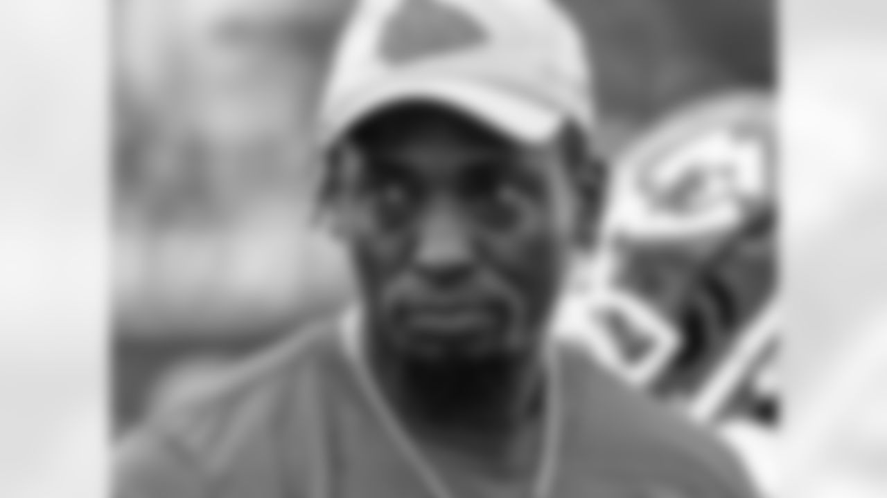 Kansas City Chiefs secondary/cornerbacks coach Al Harris during practice on 08/06/18 at Chiefs Training Camp at Missouri Western State University in St. Joseph, Missouri.