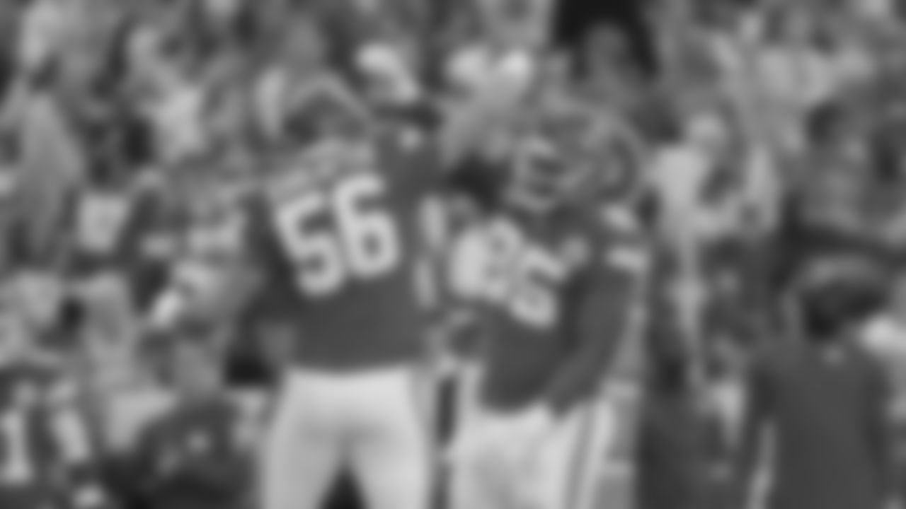 The Kansas City Chiefs face off against the Los Angeles Chargers at GEHA Field at Arrowhead Stadium on October 22, 2023.