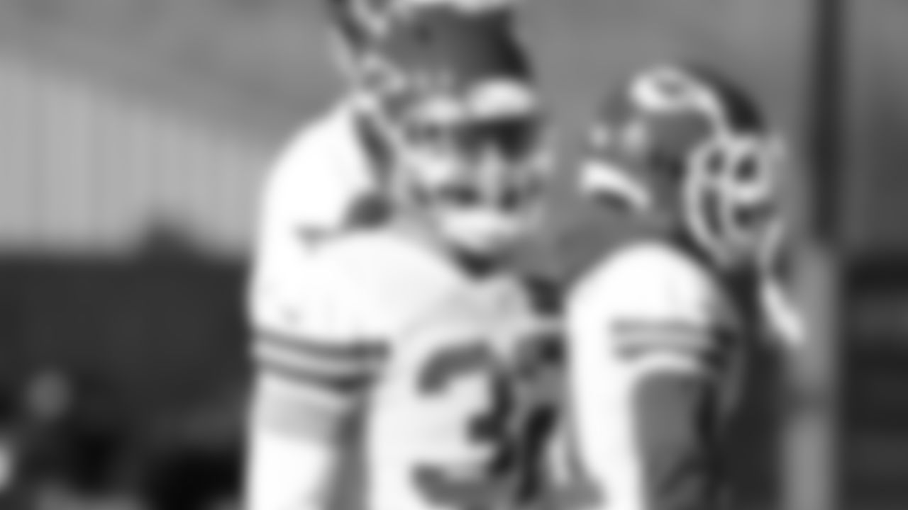 Kansas City Chiefs free safety Tyrann Mathieu (32) at practice in preparation for week thirteen against the Denver Broncos.