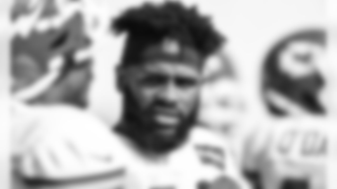 Kansas City Chiefs defensive back Rodney Clemons (40) during training camp practice at The University of Kansas Health System Training Complex on August 24, 2020.