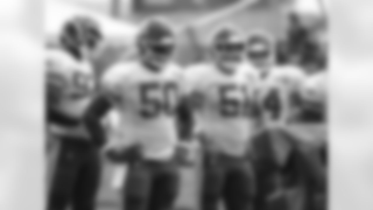 Linebackers during practice 7/29/18 at Chiefs Training Camp at Missouri Western State University in St Joseph, Missouri