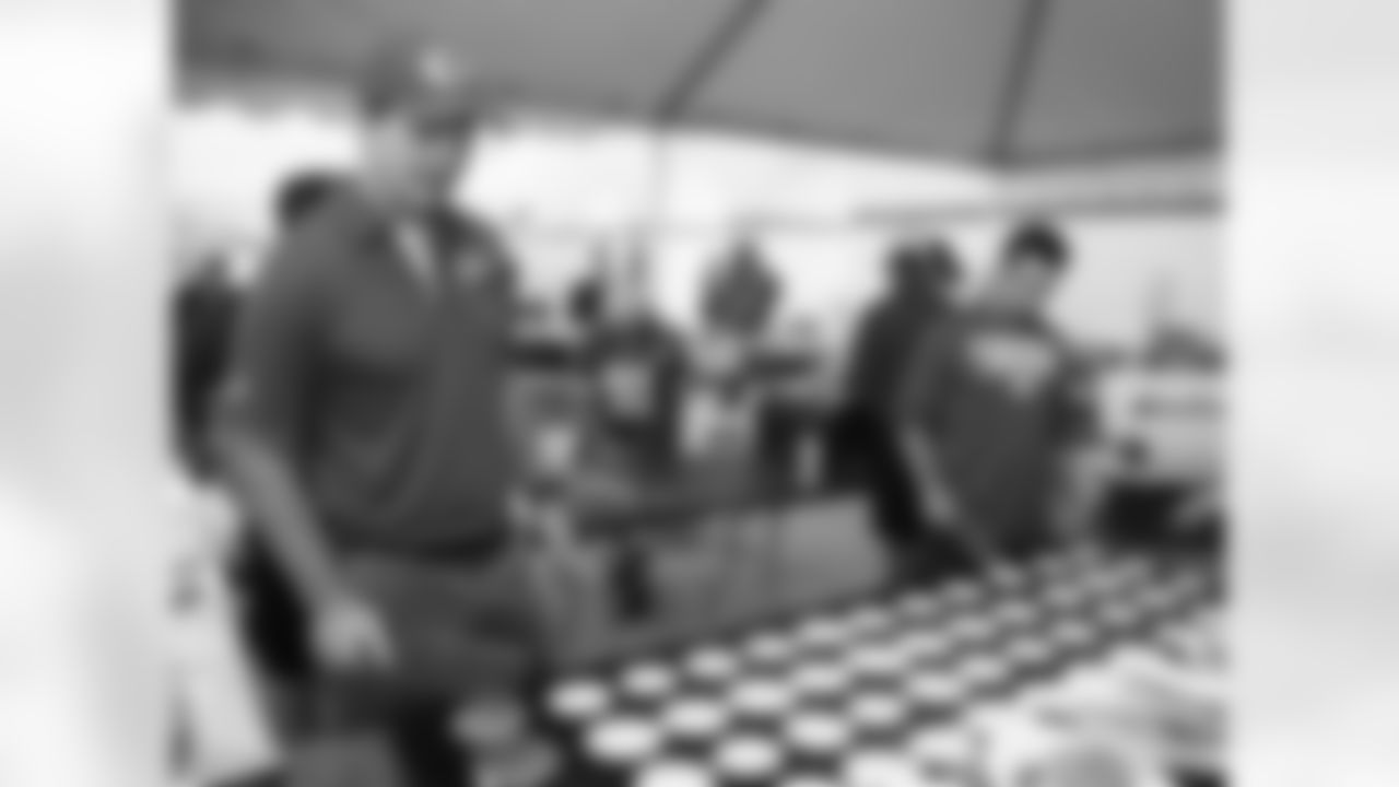 Chiefs Season Ticket Members were invited to attend a pancake breakfast prior to practice.