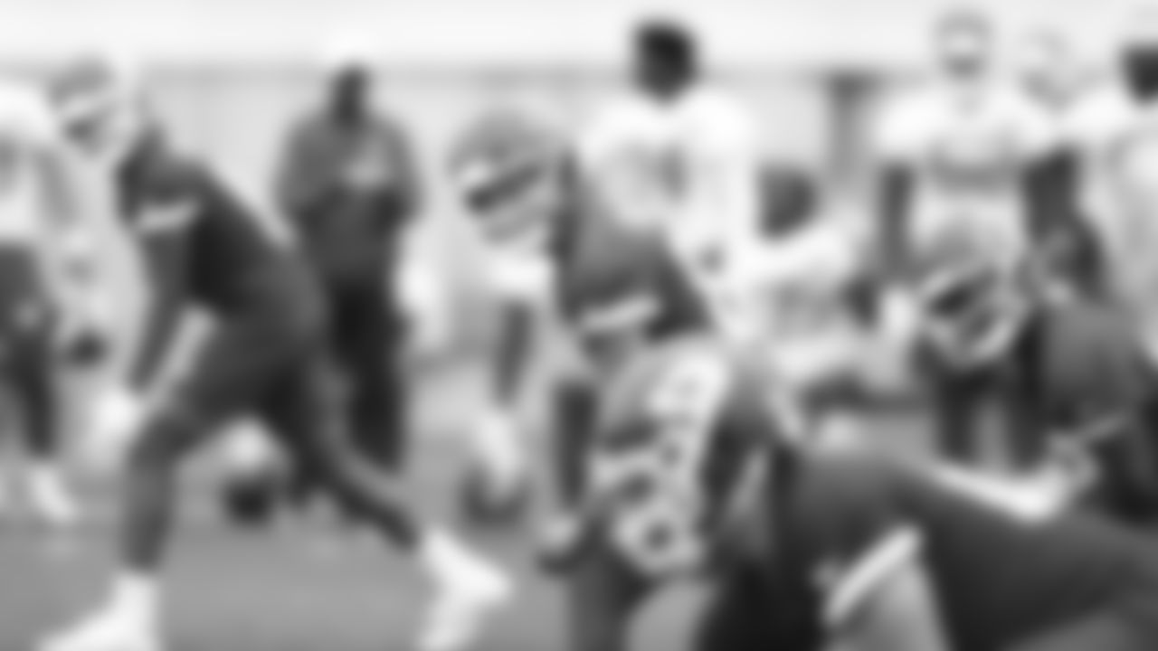 The Kansas City Chiefs participate in day 5 of OTA's.
