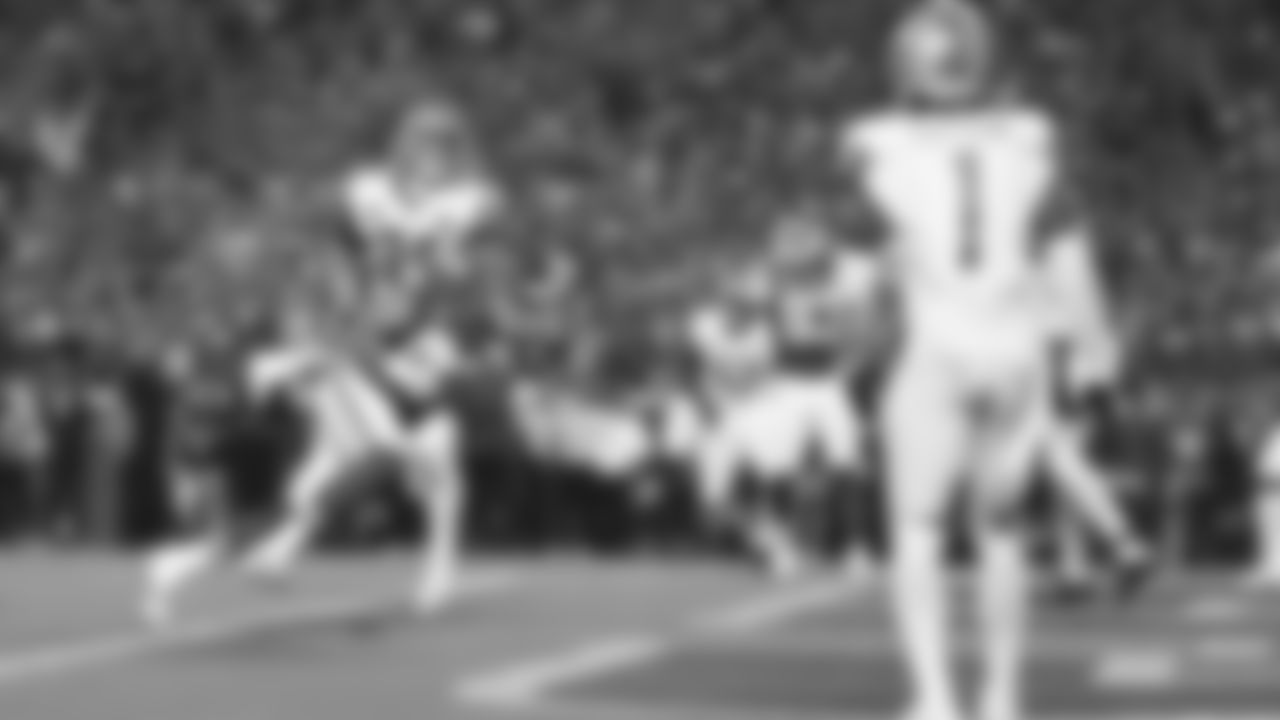 The Kansas City Chiefs face off against the Detroit Lions at GEHA Field at Arrowhead Stadium on September 7, 2023.