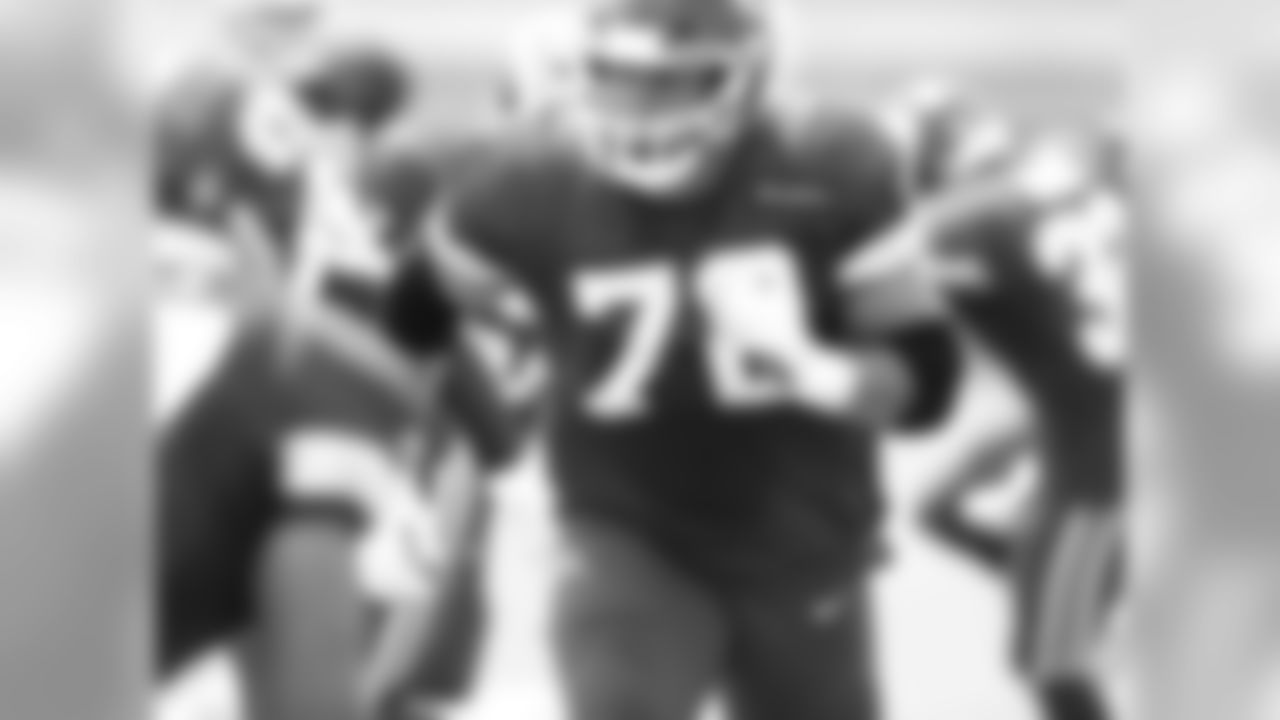Kansas City Chiefs offensive tackle Eric Fisher (72) during practice on August 21, 2018