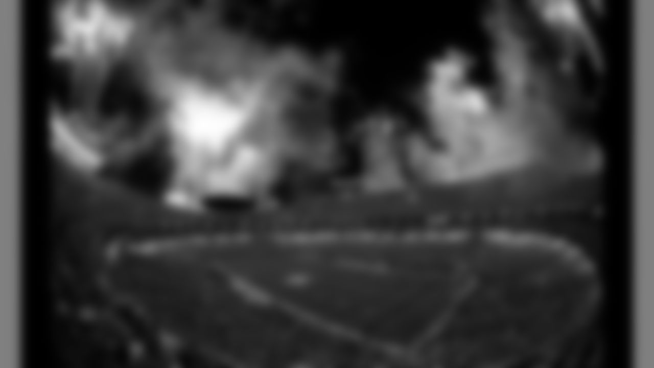 Fireworks are shot off at Arrowhead Stadium before before the Sept. 13 2010 home game against the San Diego Chargers. The Chiefs won 21-14.