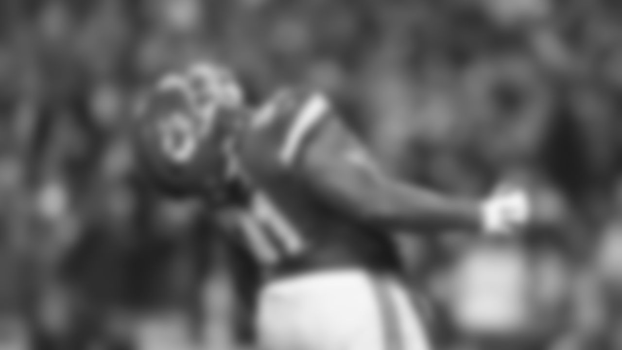 Kansas City Chiefs nose tackle Derrick Nnadi (91) celebrates a sack during an NFL football game against the Jacksonville Jaguars, Saturday January 21, 2023 in Kansas City.