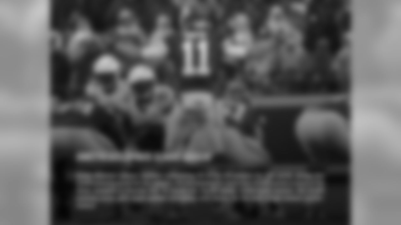 SMITH ECLIPSES 3,000 AGAIN: Smith finished today's contest completing 15 of his 23 passes for 191 yards, giving him 3,034 passing yards for the season. He has passed for more than 3,000 yards in each of his three seasons in Kansas City. It marks his fourth career 3,000-yard season. His 3,034 passing yards with three games remaining rank fourth for his best single-season performance.