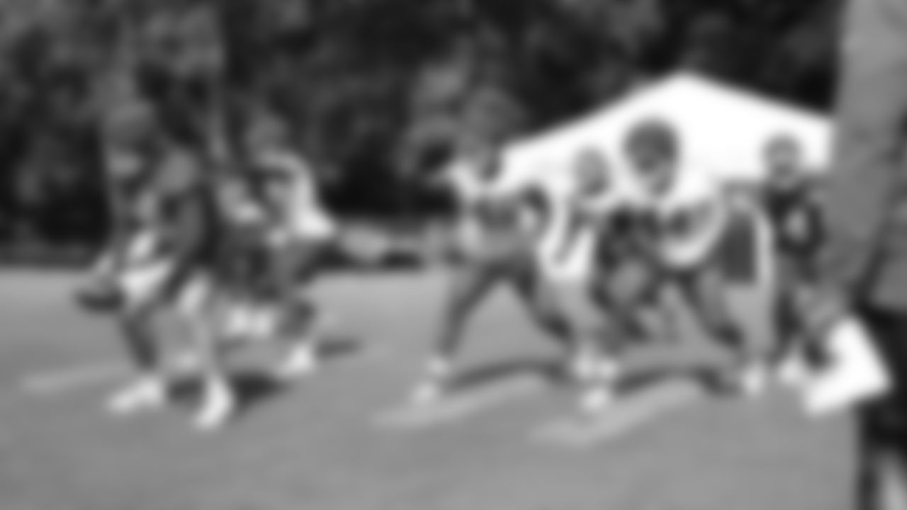 Kansas City Chiefs working on special teams day one of Kansas City Chiefs pre Training Camp in St Joseph, MO on Wednesday July 19, 2023