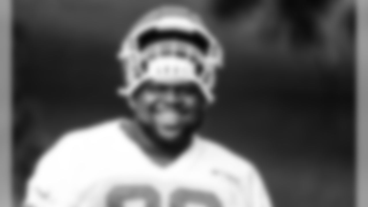 Kansas City Chiefs Defensive Lineman Khalen Saunders (99) during a 2019 Training Camp practice at Missouri Western State University in St. Joseph, MO.