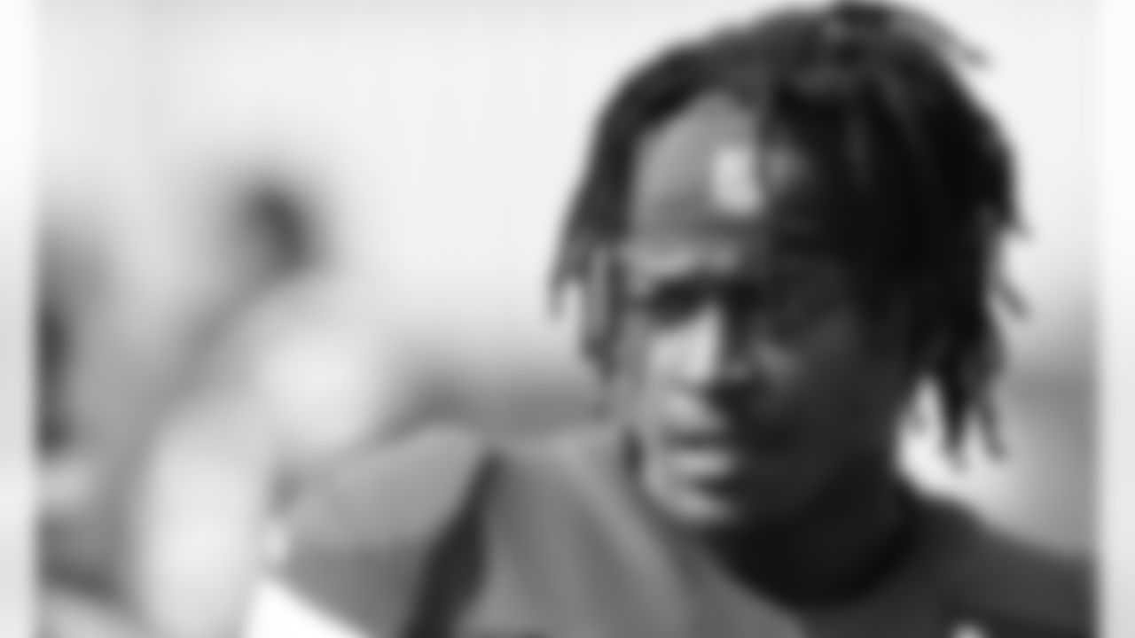 Kansas City Chiefs Wide Receiver Maurice Ffrench (89) during practice at the University of Kansas Training facility.