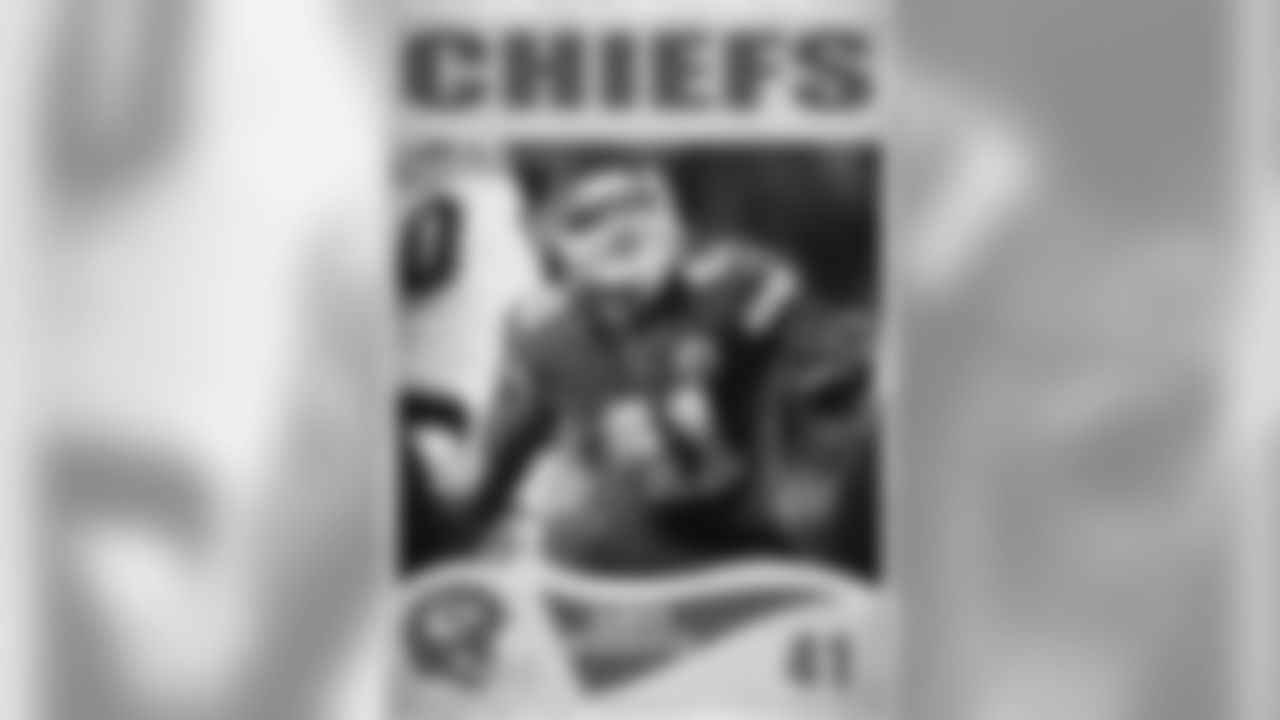 Kansas City Chiefs long snapper James Winchester (41)