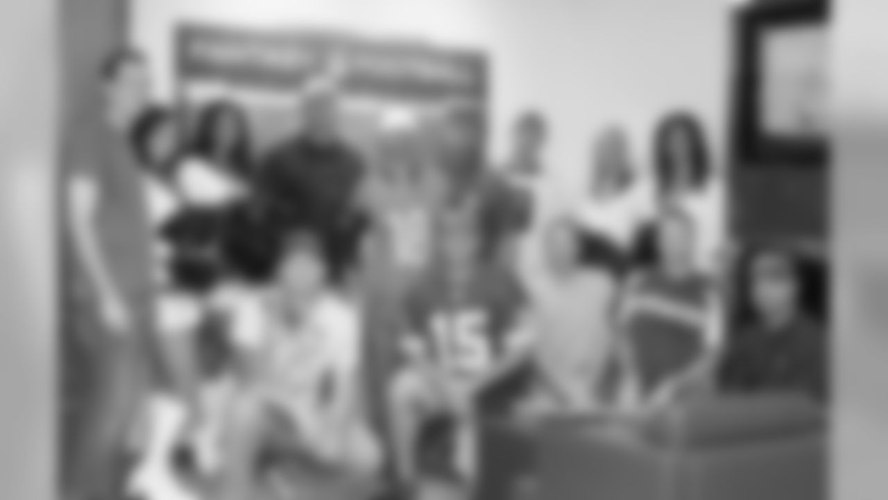Local fans brought out their leagues to have a draft day party at the Arrowhead Stadium suites.
