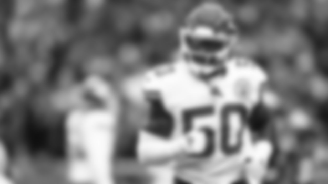 Kansas City Chiefs linebacker Willie Gay Jr. (50) during an NFL football game against the Denver Broncos on Saturday, January 8, 2021 in Denver.