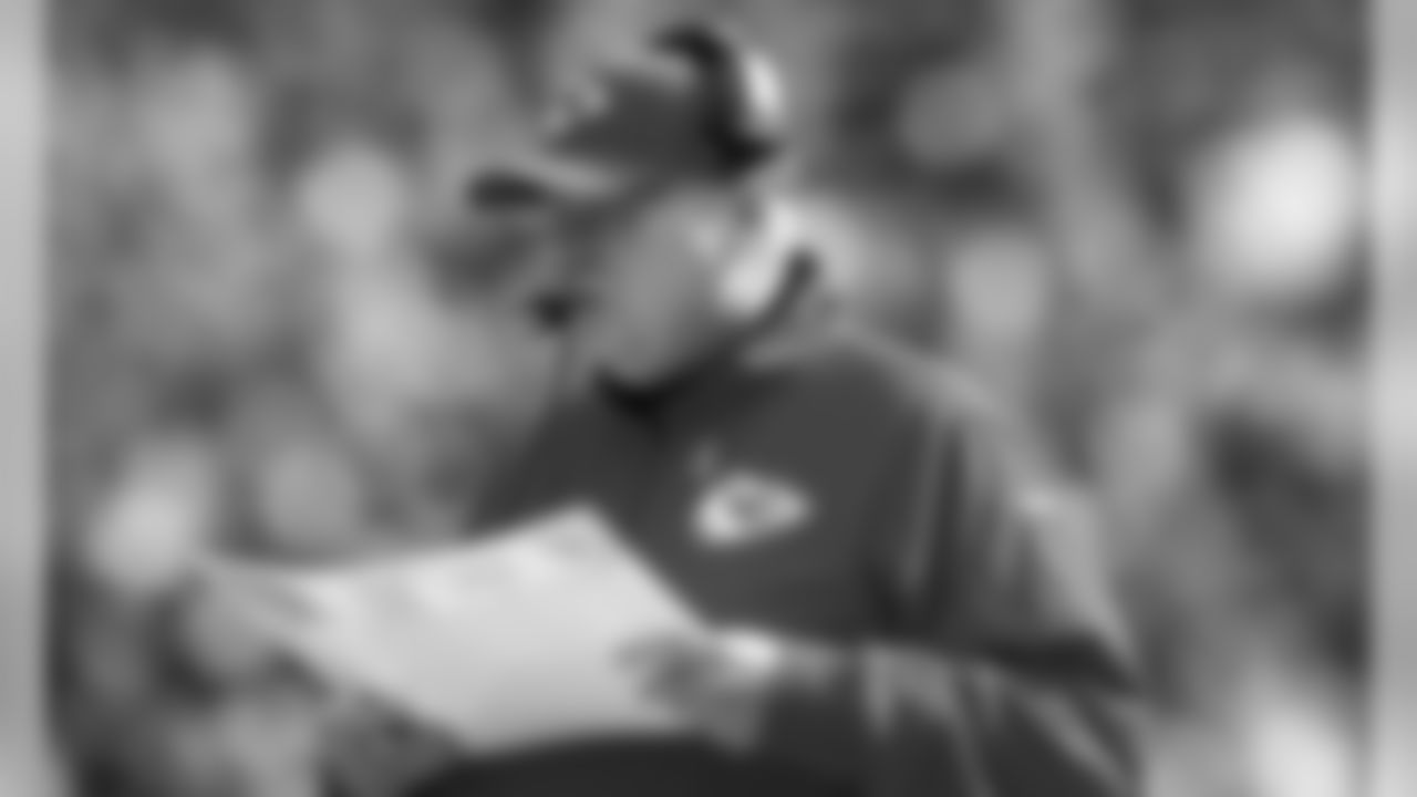 Kansas City Chiefs Head Coach Andy Reid during the football game between the Kansas City Chiefs and the Minnesota Vikings at Arrowhead Stadium on November 3, 2019.