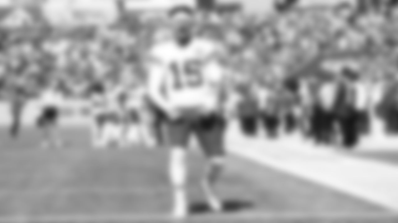 Kansas City Chiefs quarterback Patrick Mahomes (15) during an NFL football game against the Tennessee Titans at Nissan Stadium, Sunday, October 24, 2021 in Nashville
