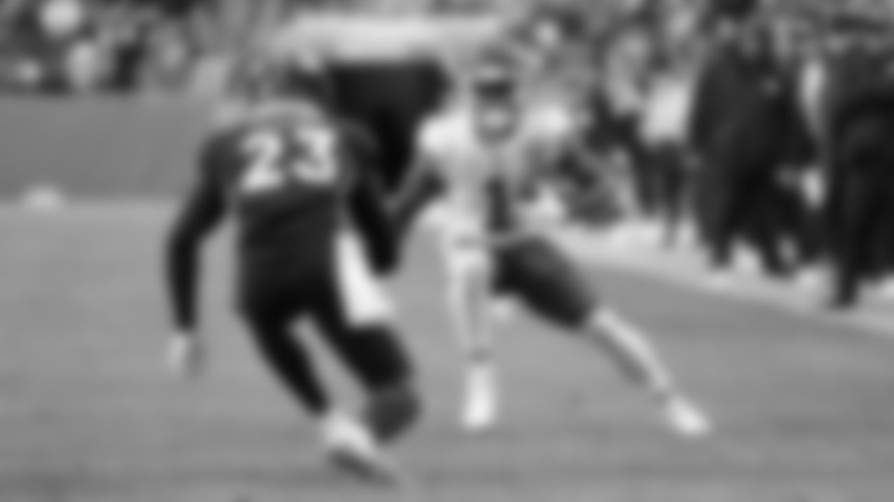 Kansas City Chiefs running back Jerick McKinnon (1) during an NFL football game against the Denver Broncos on Saturday, January 8, 2021 in Denver.