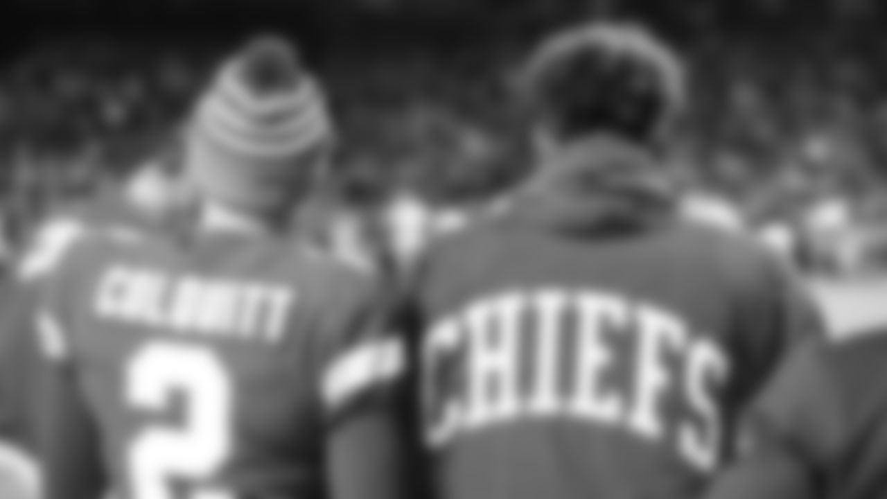 The Kansas City Chiefs take on the Houston Texans in the NFL Divisional Playoff game at Arrowhead Stadium on January 12, 2019.