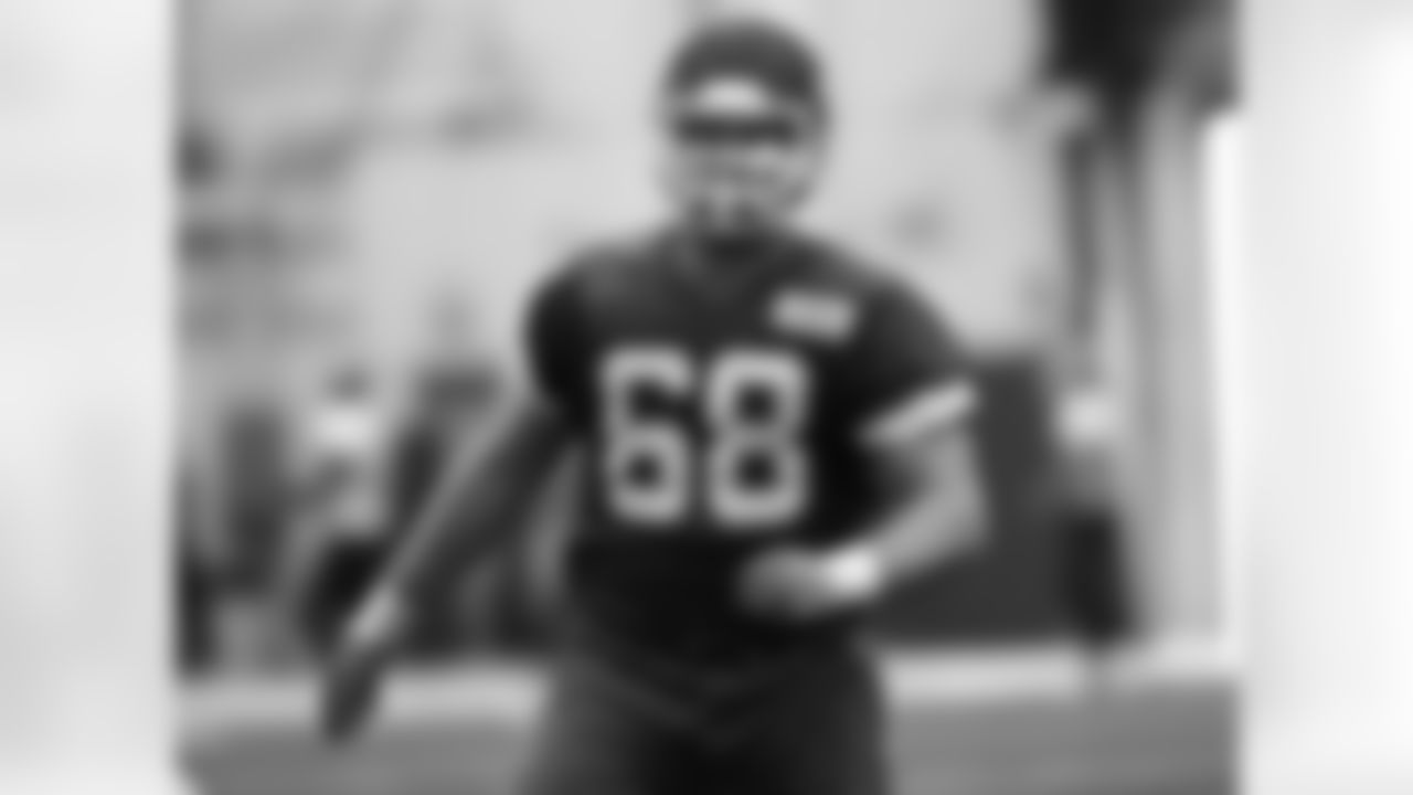 Offensive lineman Mike Person