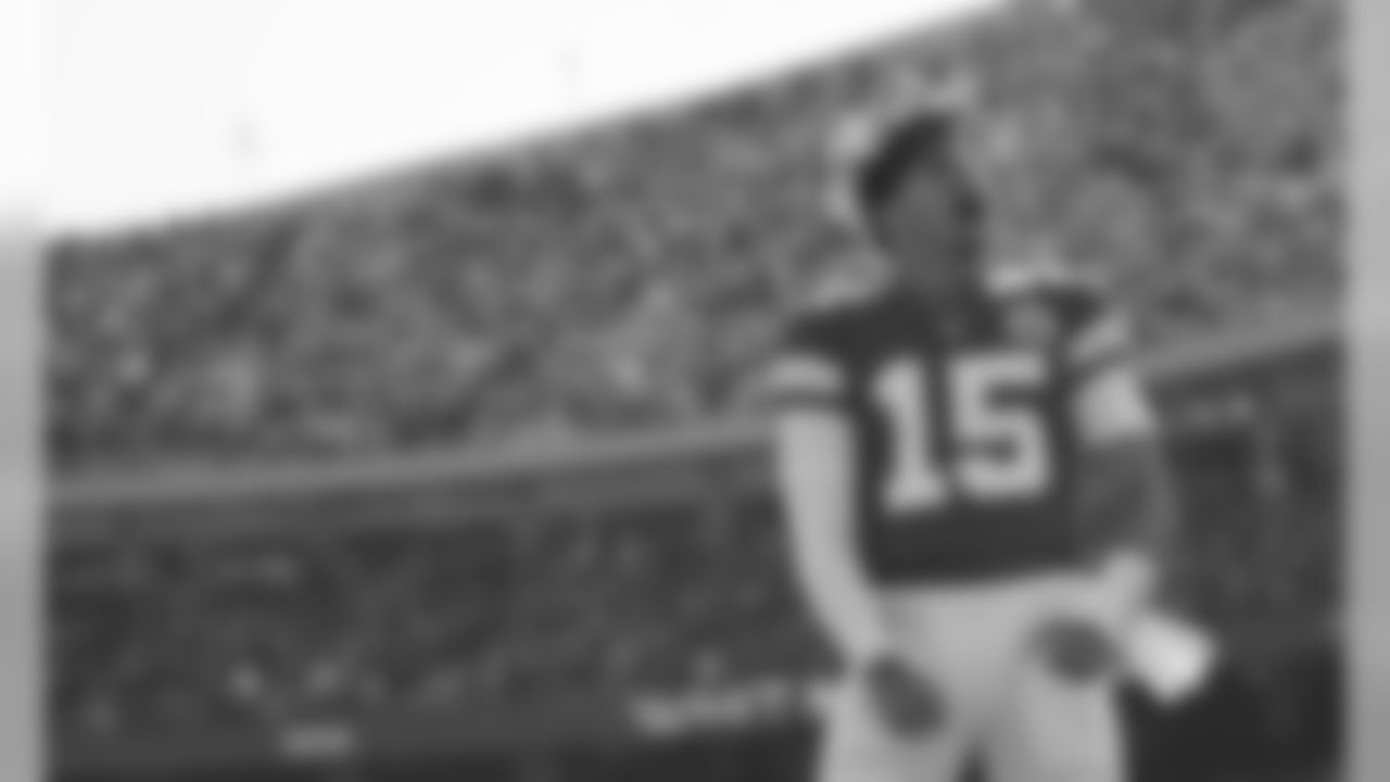 Kansas City Chiefs Quarterback Patrick Mahomes (15) before the game between the game between the Kansas City Chiefs and the Houston Texans on October 13, 2019 at Arrowhead Stadium.