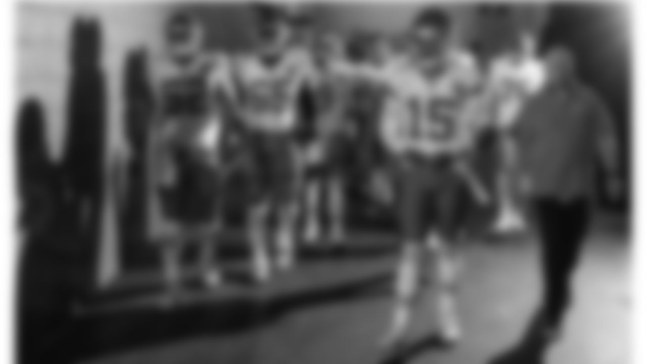 Kansas City Chiefs during pregame at the Chiefs preseason Week 1 matchup against the New Orleans Saints on Sunday, August 13, 2023.