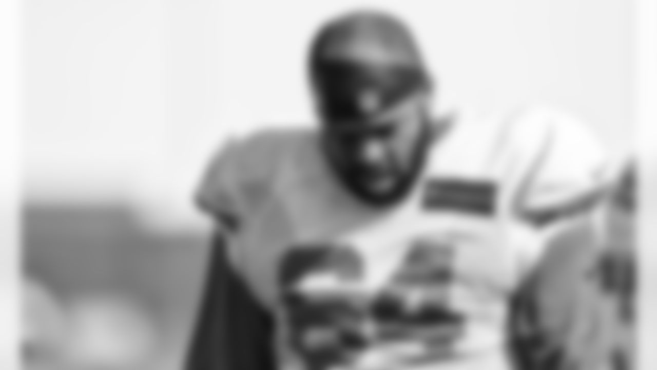 Kansas City Chiefs defensive tackle Mike Pennel (64) during training camp practice at The University of Kansas Health System Training Complex on August 24, 2020.