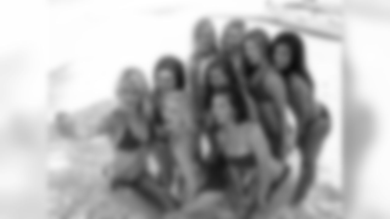 During the Kansas City Chiefs Cheerleader Calendar photo shoot on Tuesday, June 26, 2018 at Couples Swept Away in Negril, Jamaica.