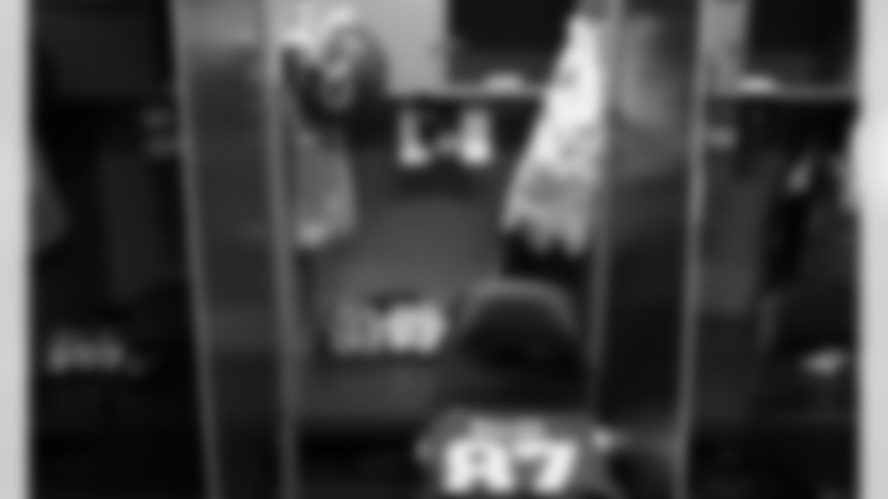 Images from Chiefs locker room in Raymond James Stadium leading up to Super Bowl LV, Kansas City Chiefs vs. Tampa Bay Buccaneers, Sunday, Feb. 7th 2021 in Tampa, FL.