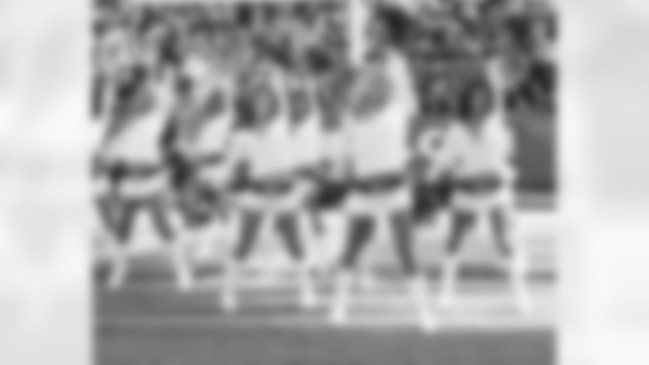 Kansas City Cheerleaders during the Chiefs victory over the Jets on November 2, 2014