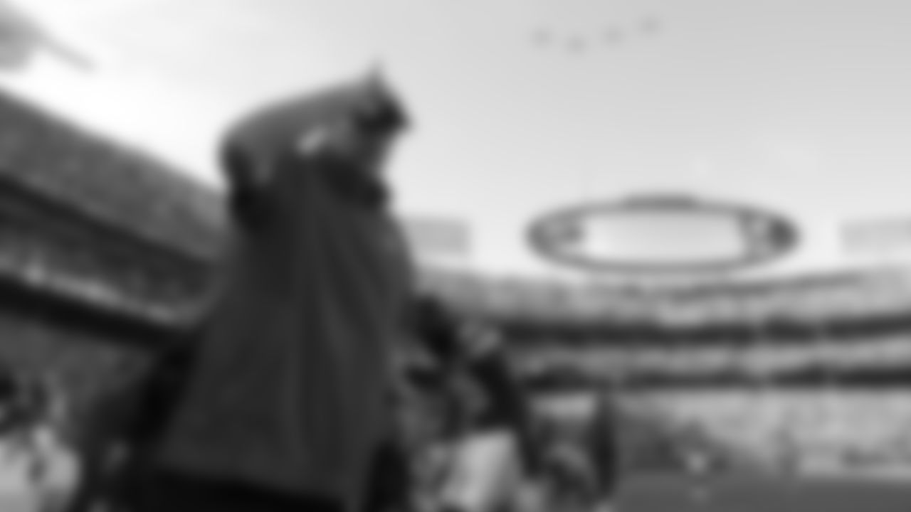 Kansas City Chiefs Head Coach Andy Reid prior to the week seven NFL football game against the Los Angeles Chargers, October 22, 2023 in Kansas City.