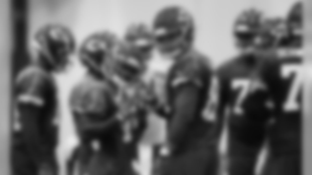 The Kansas City Chiefs practice in preparation for Sundays game against the Minnesota Vikings.