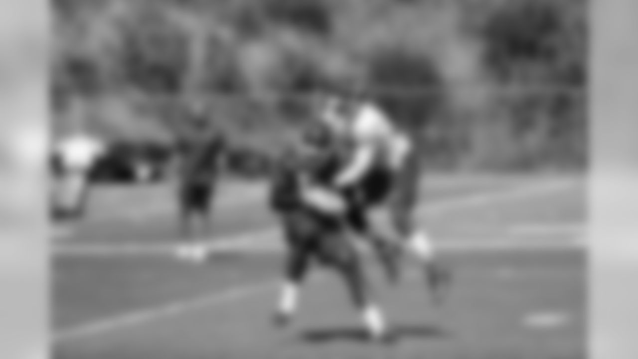 Kansas City Chiefs wide receiver Josh Crockett (6) during practice on 8/27/18