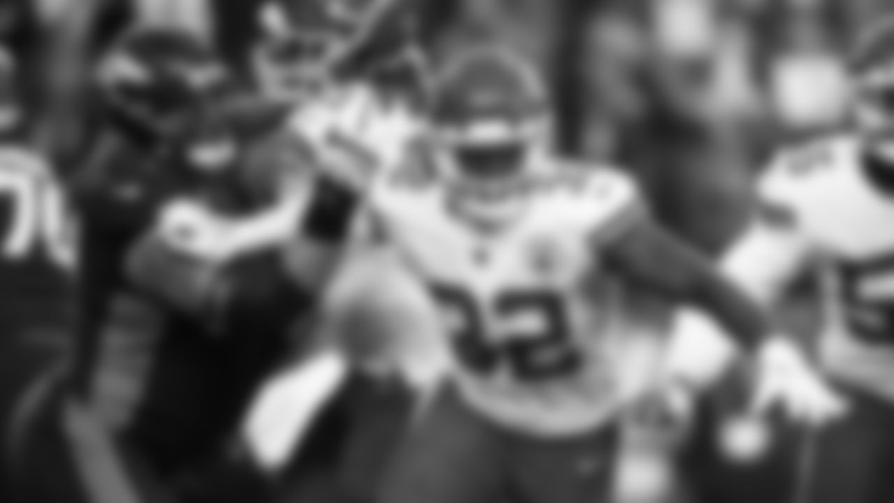 Kansas City Chiefs linebacker Nick Bolton (32) in action during an NFL football game against the Denver Broncos, Sunday, December 11, 2022 in Denver.