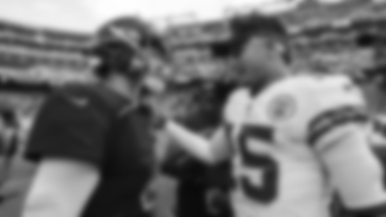 Kansas City Chiefs quarterback Patrick Mahomes (15) after an NFL football game against the Washington Football Team, Sunday, October 17, 2021 in Greater Landover.