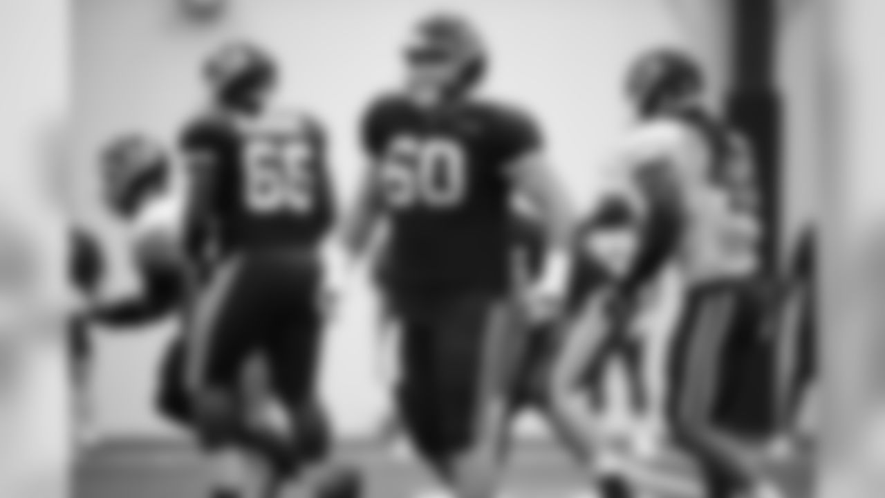 Kansas City Chiefs offensive tackle Ryan Hunter (60) during practice on 9/5/18