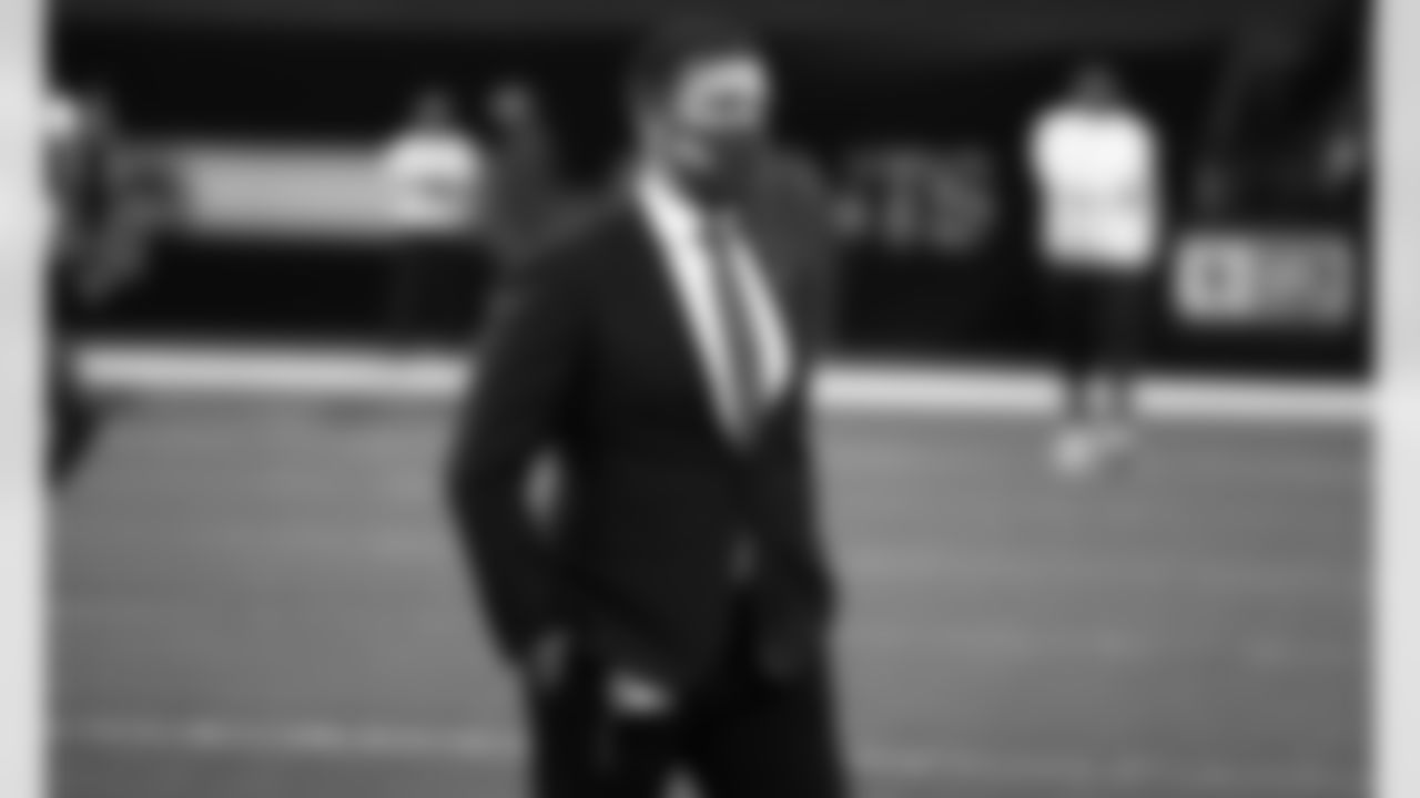 Kansas City Chiefs General Manager Brett Veach prior to an NFL football game against the New Orleans Saints, Sunday, Dec. 20, 2020 in New Orleans.
