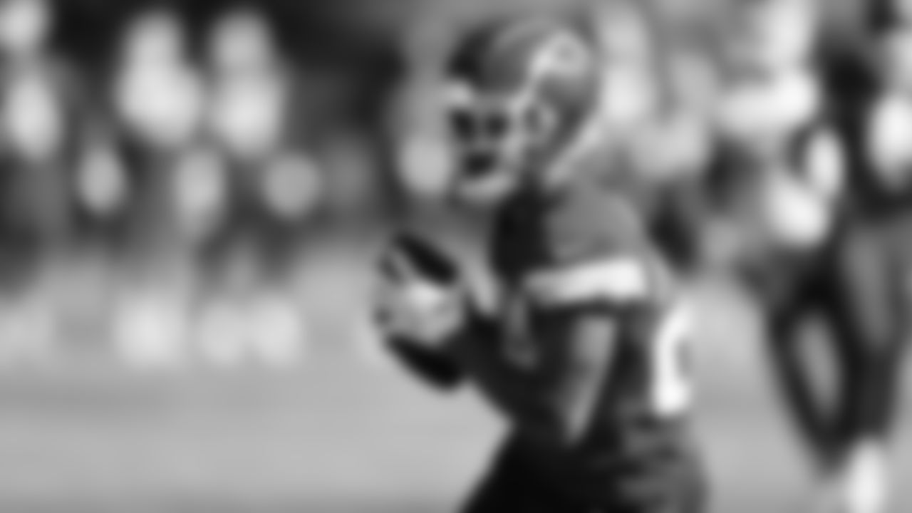Kansas City Chiefs wide receiver Skyy Moore (24) during in-season practice on Thursday, October 19, 2023 in Kansas City, MO.