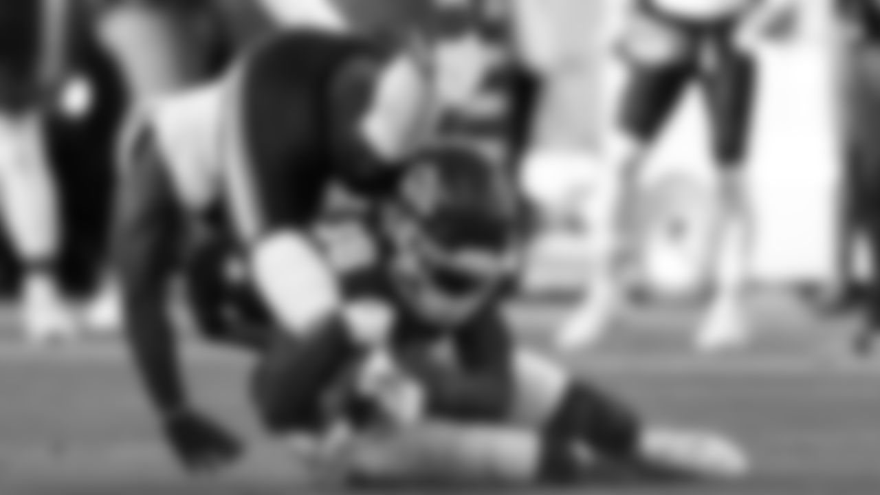 Kansas City Chiefs cornerback L'Jarius Sneed (38) makes a tackle during the regular season Week 3 NFL Football Game on Sunday, September 24, 2023 at GEHA Field at Arrowhead Stadium.