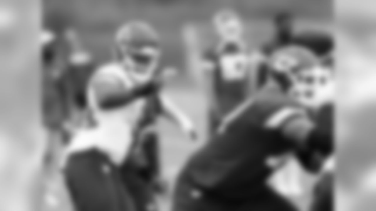 Kansas City Chiefs linebacker Nate Orchard (54) during practice on 10/10/18