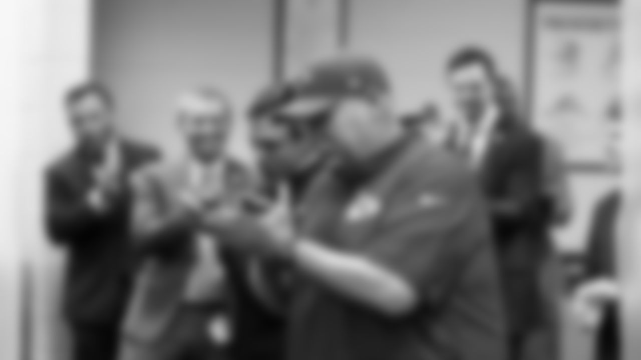 Kansas City Chiefs Head Coach Andy Reid after the game between the game between the Kansas City Chiefs and the Denver Broncos on October 17, 2019 at Empower Field at Mile High.