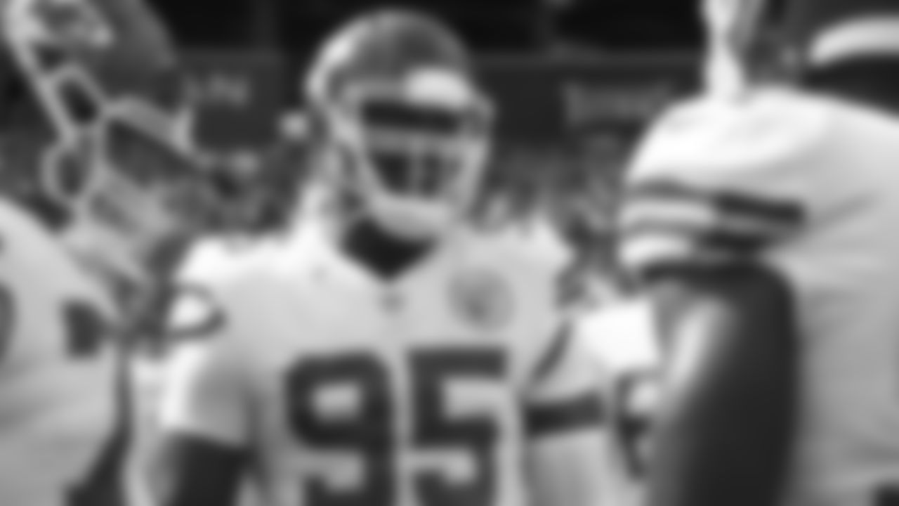 Kansas City Chiefs defensive end Chris Jones (95) during an NFL football game against the Tennessee Titans at Nissan Stadium, Sunday, October 24, 2021 in Nashville