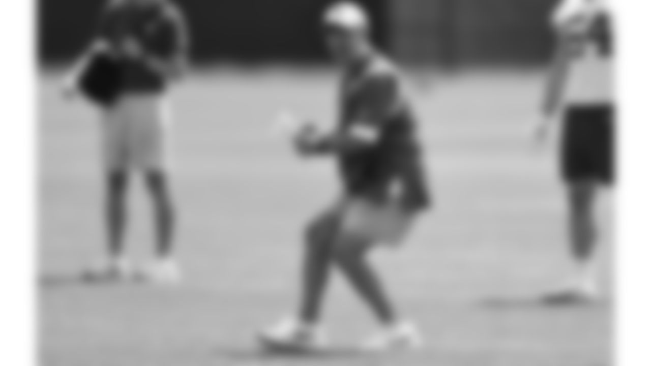 Kansas City Chiefs Defensive Coordinator Steve Spagnuolo at day 3 of OTAs on Wednesday, May 24th, 2023 in Kansas City Missouri.