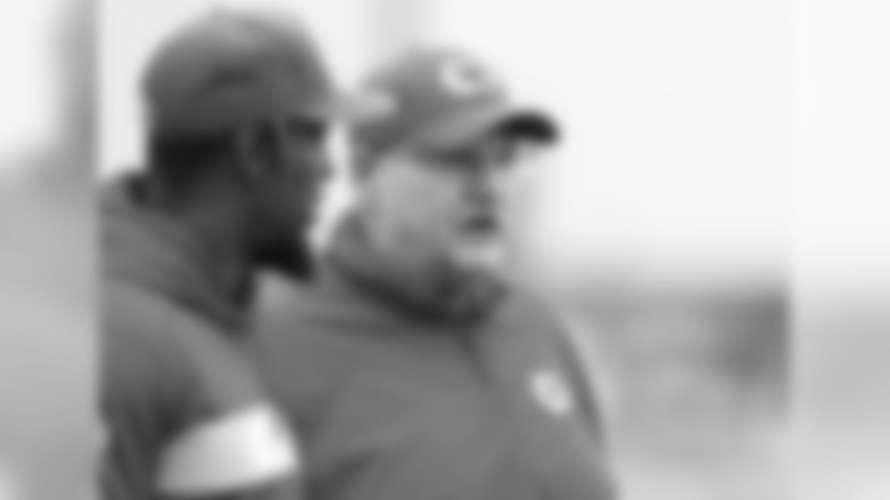 Head Coach Andy Reid during practice on 10/10/18