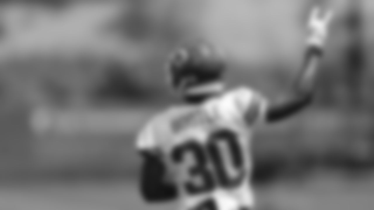 Kansas City Chiefs cornerback Dicaprio Bootle (30) at day 2 of OTAs on Tuesday, May 23, 2023 in Kansas City, MO.