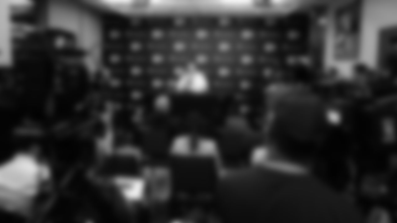 Kansas City Chiefs Head Coach Andy Reid during a press conference for the 2022 NFL Draft on Thursday, April 28, 2022, in Kansas City.