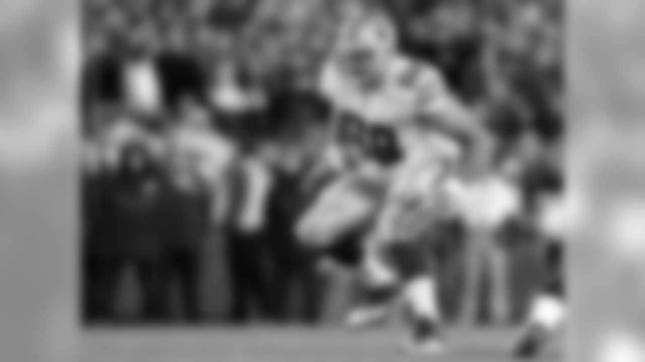 Dallas Cowboys tackle Doug Free (68) is seen in action during an NFL football game against the Philadelphia Eagles at Lincoln Financial Field on Sunday, December 14, 2014 in Philadelphia, Pennsylvania. The Cowboys won 38-27.