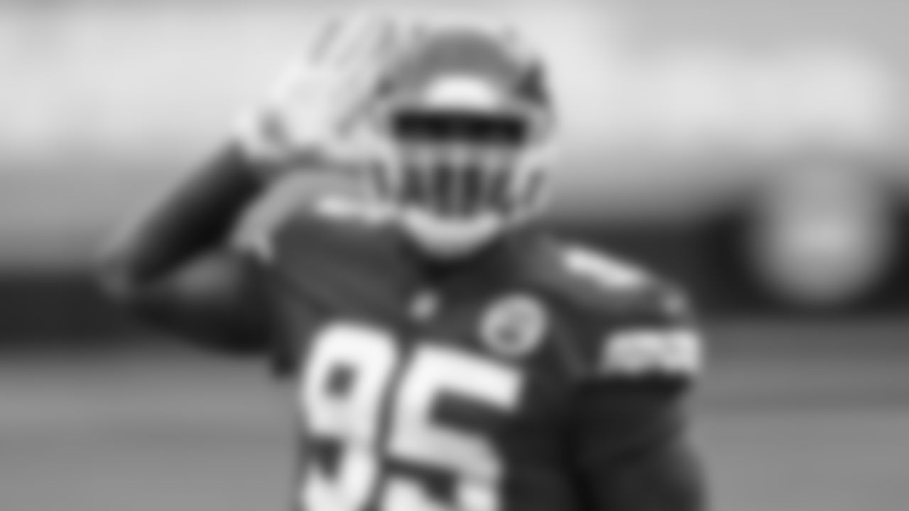 Kansas City Chiefs Defensive Tackle Chris Jones (95) on the field during an NFL Football game against the Atlanta Falcons, Sunday December 27, 2020 in Kansas City.