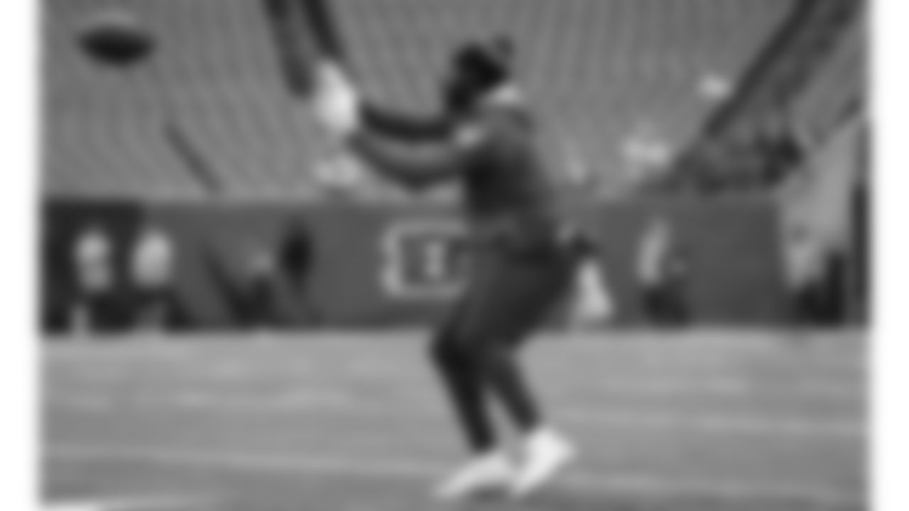 Kansas City Chiefs running back Darrel Williams (31) prior to an NFL football game against the Cincinnati Bengals, Sunday, January 2, 2022 in Cincinnati.