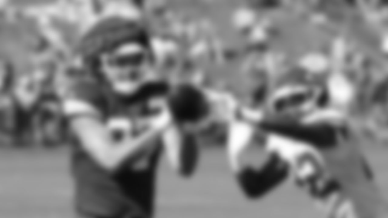 Kansas City Chiefs defensive back Juan Thornhill (22) breaks up a pass intended for tight end Travis Kelce (87) during training camp at Missouri Western State University, Tuesday August 9, 2022.